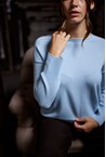 NORDIC CASHMERE KNIT - arctic blu